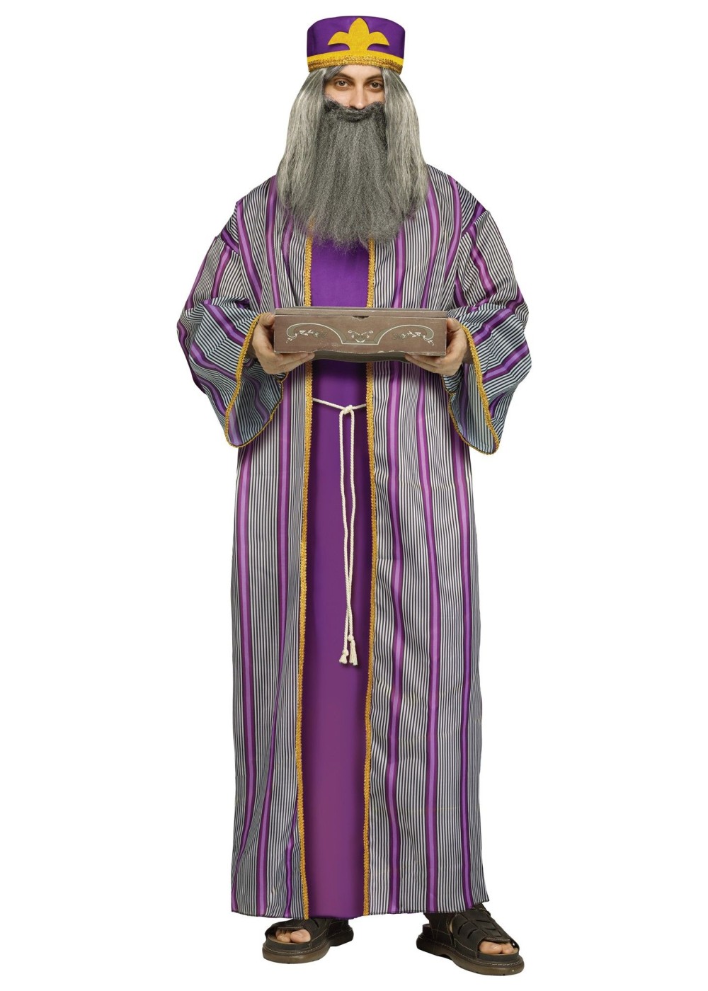 Purple Wiseman Men Costume